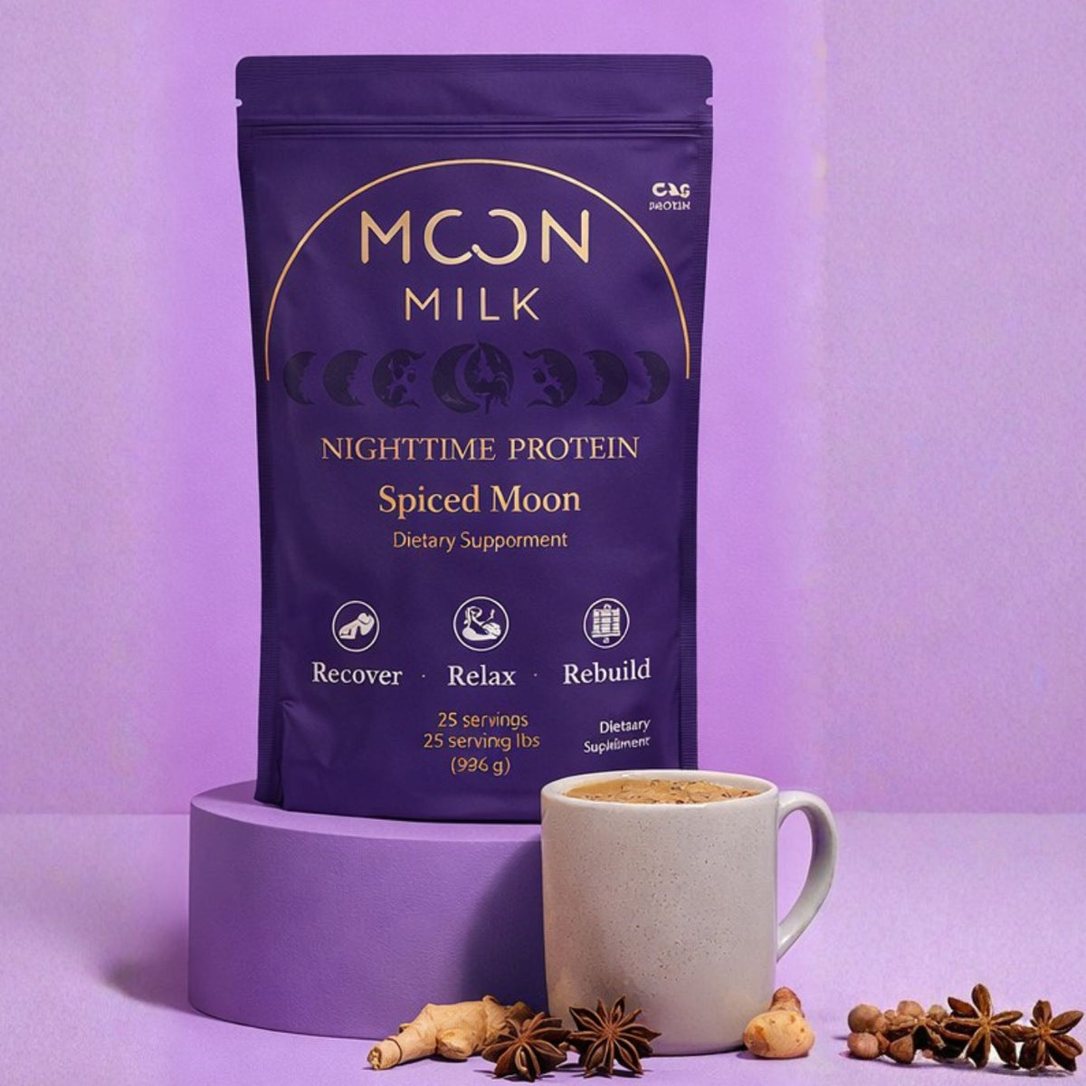 Moon Milk® — Nighttime Protein for Overnight Recovery